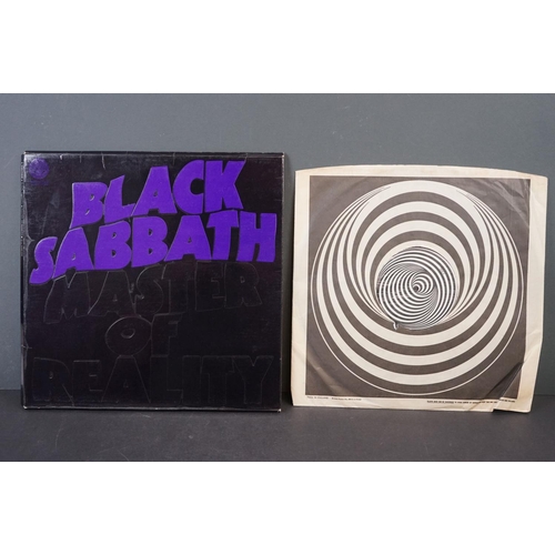 1132 - Vinyl - Black Sabbath - Master Of Reality. Original UK 1971 1st Black label, Swirl Vertigo label pre... 