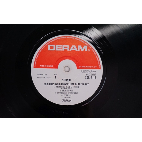 114 - Vinyl - Six Caravan LPs to include Plump In The Night on Deram SDL-R12, This Is Caravan 200164 stere... 