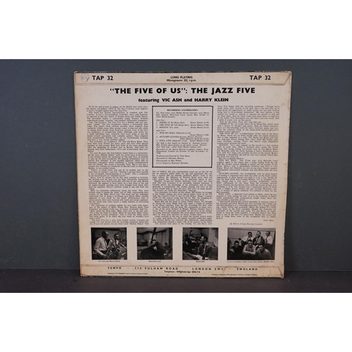 1141 - Vinyl - Post Bop Jazz / Modal Jazz - The Jazz Five Featuring Vic Ash and Harry Klein - The Five Of U... 