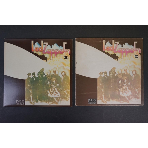 115 - Vinyl - Six Led Zeppelin LPs to include In Through the Outdoor (cover D) SSK59410, Coda 790051, 2 x ... 