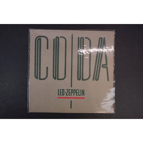 115 - Vinyl - Six Led Zeppelin LPs to include In Through the Outdoor (cover D) SSK59410, Coda 790051, 2 x ... 