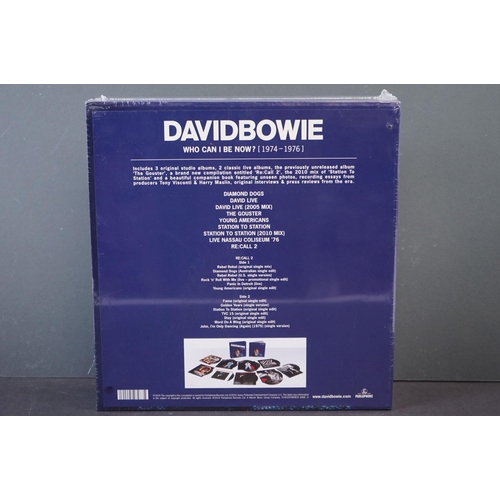 250 - Vinyl - David Bowie Who Can I Be Now? (1974-1976) 9 LP Box Set DBXL2, sealed