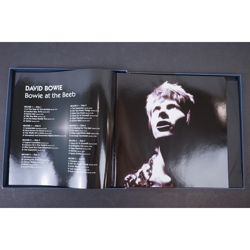 255 - Vinyl - David Bowie Bowie At The Beeb the best of the BBC Radio sessions 68-72 4 LP Box Set, complet... 