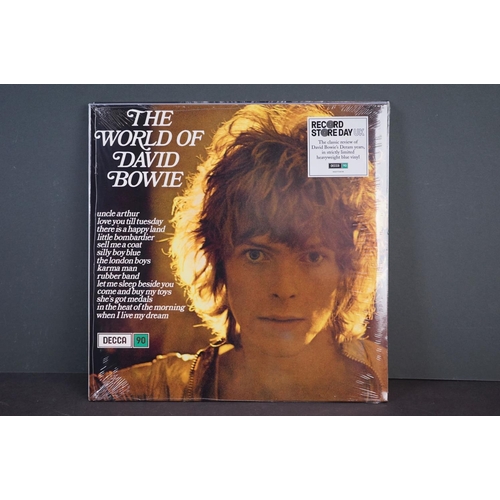 260 - Vinyl - Three David Bowie Record Store Day UK LP releases to include The World of David Bowie, Pin U... 