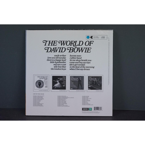 260 - Vinyl - Three David Bowie Record Store Day UK LP releases to include The World of David Bowie, Pin U... 