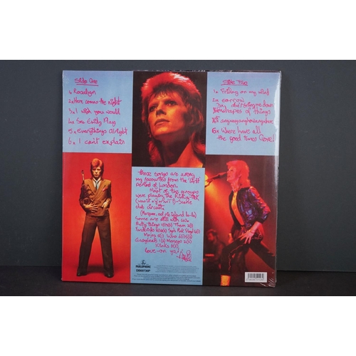 260 - Vinyl - Three David Bowie Record Store Day UK LP releases to include The World of David Bowie, Pin U... 