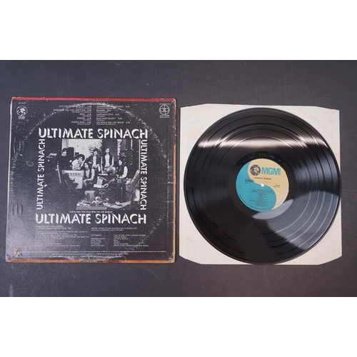 72 - Vinyl - Psych - Ultimate Spinach, 2 scarce US original albums and hand written letter from band.  “B... 