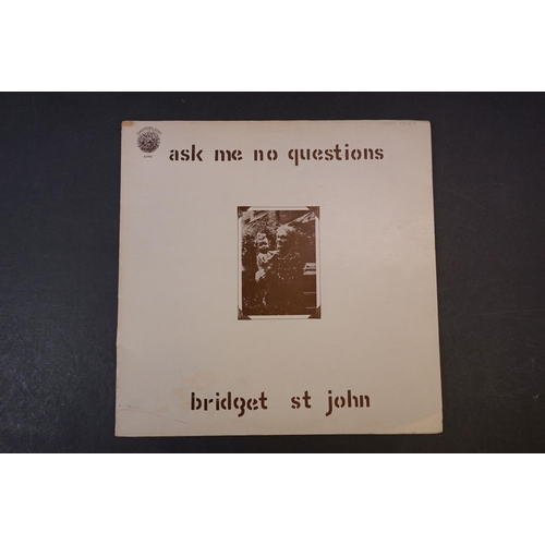 86 - Vinyl - Acid Folk / Psych - Bridget St. John 2 Rare original UK pressing albums to include “Ask No Q... 