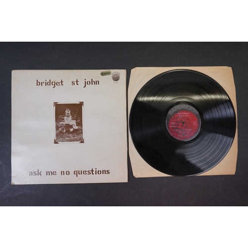 86 - Vinyl - Acid Folk / Psych - Bridget St. John 2 Rare original UK pressing albums to include “Ask No Q... 