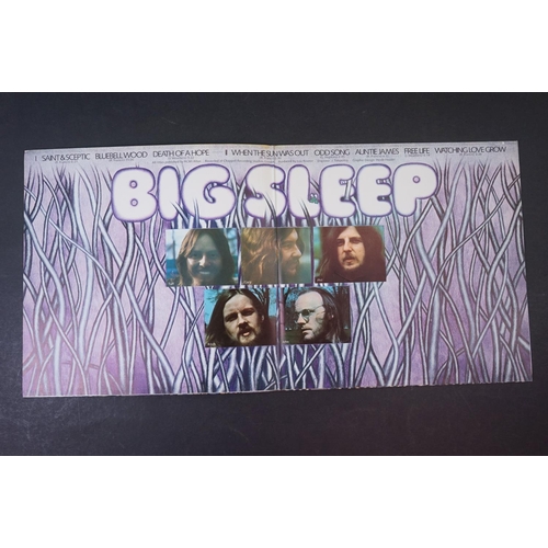 91 - Vinyl - Prog Rock - Big Sleep - Bluebell Wood (1971 German, Global Records) Gatefold Sleeve vg+, vin... 