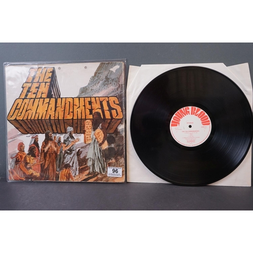 96 - Vinyl - Psych - Salamander - The Ten Commandments (1971 UK, Young Blood Records) Fold Over Poster Sl... 