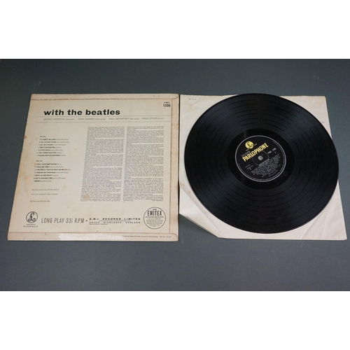 1144 - Vinyl - The Beatles With The Beatles x 2 copies to include PMC 1206, The Parlophone Co Ltd to label ... 