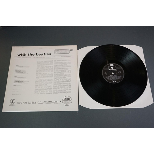 1144 - Vinyl - The Beatles With The Beatles x 2 copies to include PMC 1206, The Parlophone Co Ltd to label ... 