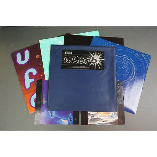 1148 - Vinyl - ORD 2 LP's to include U.F.ORB (Big Life BLRLA 18) in blue plastic cover, and Aubrey Mixes: T... 