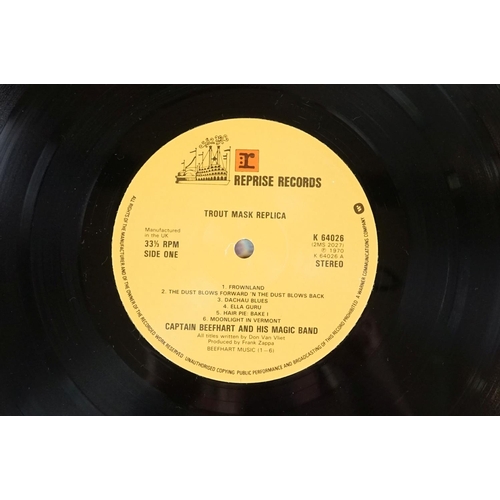 1154 - Vinyl - Captain Beefheart Trout Mask Replica (Reprise K 64026) on Reprise steamboat label, gatefold ... 