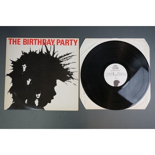 1156 - Vinyl - The Birthday Party 5 LP's to include Self Titled (BAD 307), Junk Yard CAD 207) with lyric in... 