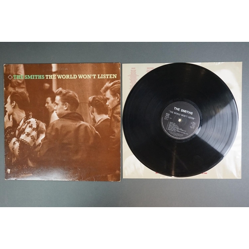 1167 - Vinyl - The Smiths 6 LP's to include The Queen Is Dead x 2 (Rough 96) once copy well played dull and... 