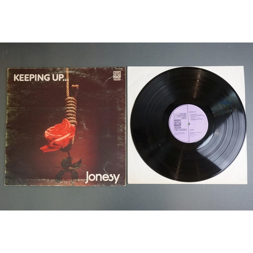 1221 - Vinyl - Two Jonesy LPs to include Keeping Up DNLS3048 Dawn label, gatefold sleeve and Growing DNLS30... 