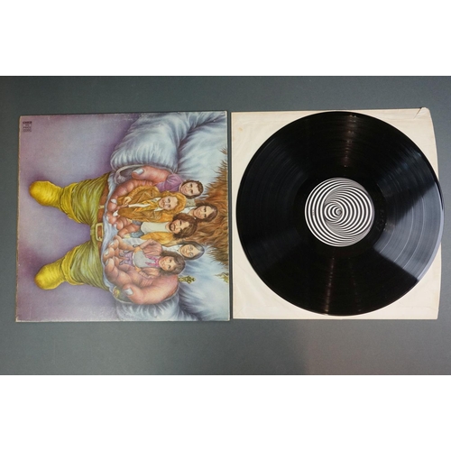 1231 - Vinyl - Gentle Giant self titled LP on Vertigo 6360020 large swirl label, gatefold sleeve, Vertigo i... 