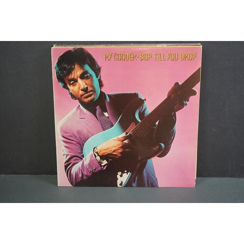 1277 - Vinyl - Nine Ry Cooder LPs to include Paradise and Lunch, Borderline, Bop til you Drop, Jazz, Chicke... 