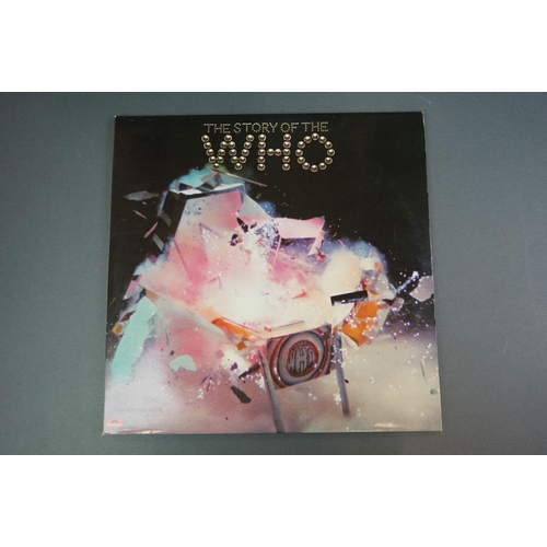 1278 - Vinyl - Four The Who LPs to include Face Dances (WHOD5037) showing serious blemishes to both sides o... 