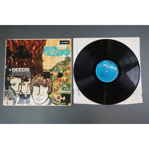 1292 - Vinyl - The Seeds self titled VAN8070 mono, name to top of back of sleeve, sleeve and vinyl vg+