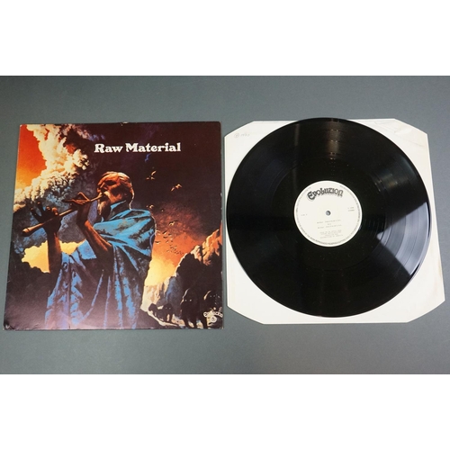 1312 - Vinyl - Two unofficial Raw Materials release LPs to include Time Is (NE8) and self titled (Z1006), s... 