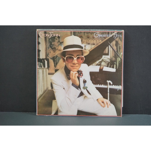 1323 - Vinyl - 16 Elton John LPs to include A Single Man, Blue Moves, Greatest Hits, Goodbye Yellow Brick R... 