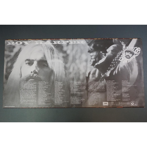 1325 - Vinyl - Three Roy Harper LPs to include HG on Harvest SHSP4046, EMI on label, Stormcock SHVL789 EMI ... 