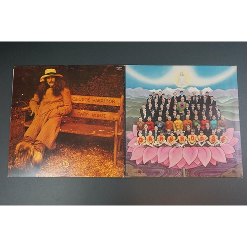 1331 - Vinyl - Four George Harrison LPs to include Gone Troppo (923734), Dark Horse (PAS10008), Best of Dar... 