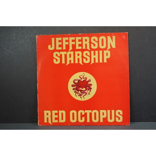 1332 - Vinyl - Six Jefferson Starship LPs to include Dragon Fly, Modern Times, 2 x Freedom at Point Zero et... 