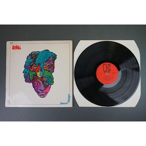 1249 - Vinyl - Love Forever Changes on EKL4013 mono, orange and black 'Elektra' label, made in Gt Britain, ... 