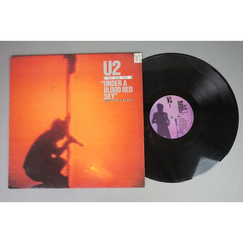 131 - Vinyl - Three U2 LPs and 3 12