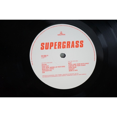 149 - Vinyl - Supergrass self titled LP on Parlophone 724352205615,  sleeves and vinyl ex with vendor init... 