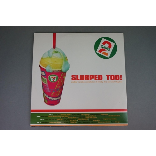 154 - Vinyl - Slurped Too! 2LP Compilation and 3 x Peanut Butter Wolf 12