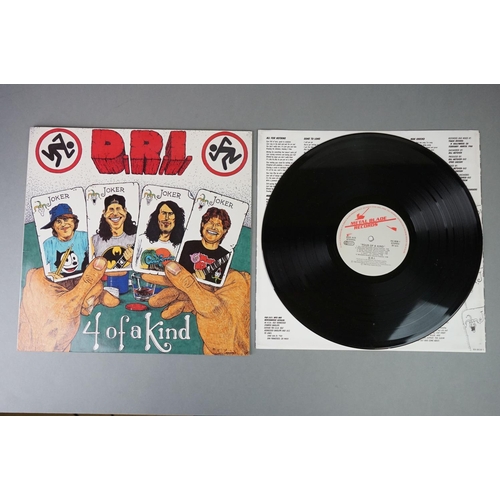 1170 - Vinyl - Thrash - D.R.I 4 Of A Kind (Roadrunner RR 9538 1) with correct printed inner sleeve Ex/Ex al... 