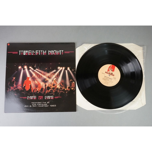 1174 - Vinyl - Five Twelfth Night vinyl LP's to include Live At The Target (Sonet Records TN002), Art & Ill... 