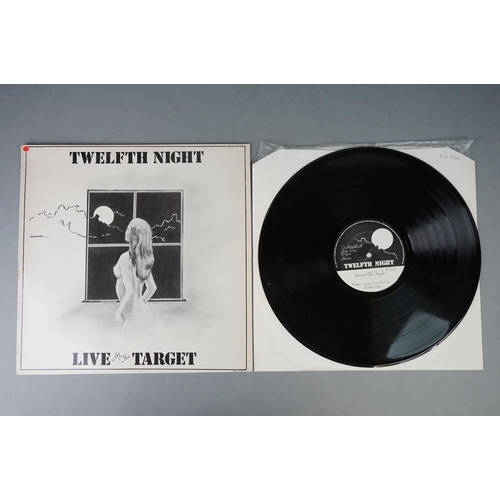 1174 - Vinyl - Five Twelfth Night vinyl LP's to include Live At The Target (Sonet Records TN002), Art & Ill... 