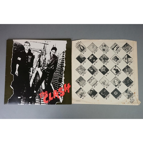 1178 - Vinyl - Five The Clash vinyl LP's to include London Calling (CBS Records CBS CLASH 3), Give 'Em Enou... 