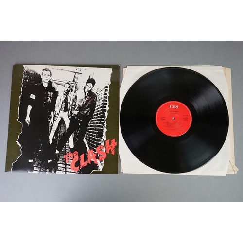 1178 - Vinyl - Five The Clash vinyl LP's to include London Calling (CBS Records CBS CLASH 3), Give 'Em Enou... 