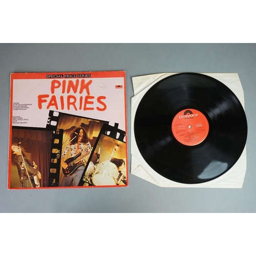 1184 - Vinyl - Five The Pink Fairies vinyl LP's to include Kill 'Em And Eat 'Em (Demon Records FIEND 105), ... 