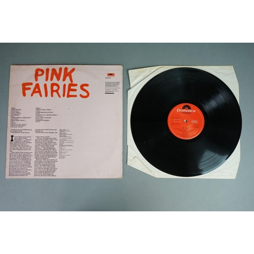 1184 - Vinyl - Five The Pink Fairies vinyl LP's to include Kill 'Em And Eat 'Em (Demon Records FIEND 105), ... 