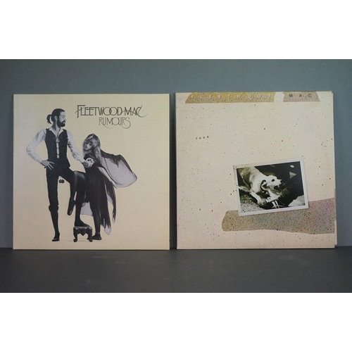 1245 - Vinyl - Two Fleetwood Mac LPs to include Tusk (K66088) and Rumours (K56344), sleeves and vinyl vg+