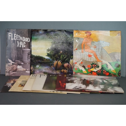 1246 - Vinyl - 10 Fleetwood Mac LPs to include self titled on Embassy EMB31036, Tango In The Night, Then Pl... 