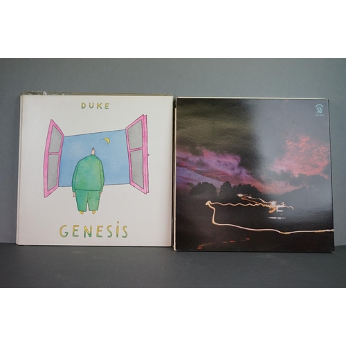 1248 - Vinyl - 10 Genesis LPs to include Invisible Touch GENLP2, We Cant Dance (GENLP3), self titled (GENLP... 