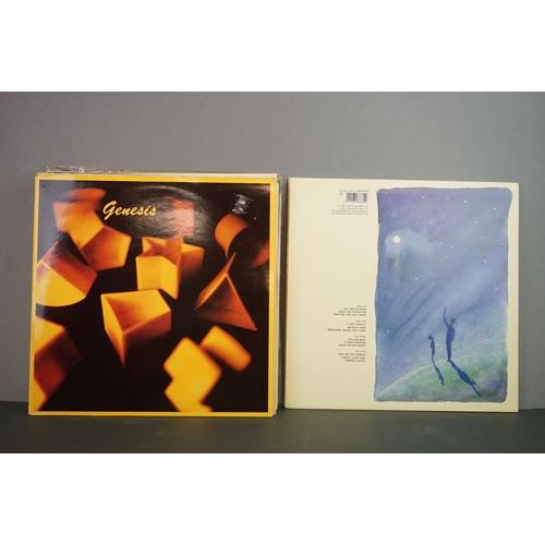 1248 - Vinyl - 10 Genesis LPs to include Invisible Touch GENLP2, We Cant Dance (GENLP3), self titled (GENLP... 