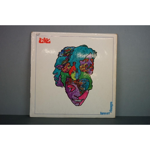 1249 - Vinyl - Love Forever Changes on EKL4013 mono, orange and black 'Elektra' label, made in Gt Britain, ... 