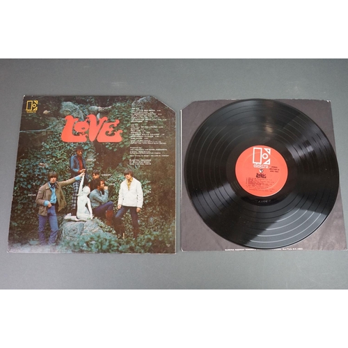 1250 - Vinyl - Love self titled EKS74001 orange label, Recording first published March 1966 bottom of label... 