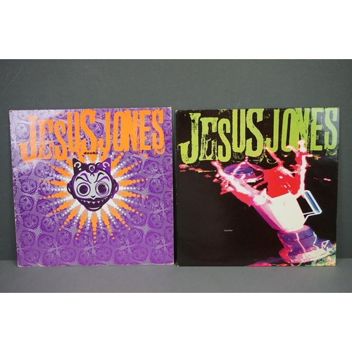 129 - Vinyl - Two Jesus Jones LPs to include Liquidizer on FOODLP3 and Doubt FOODLP5 with inner sleeve, sl... 