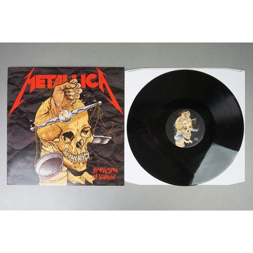 163 - Vinyl - Metallica collection of 2 LP's, 4 12